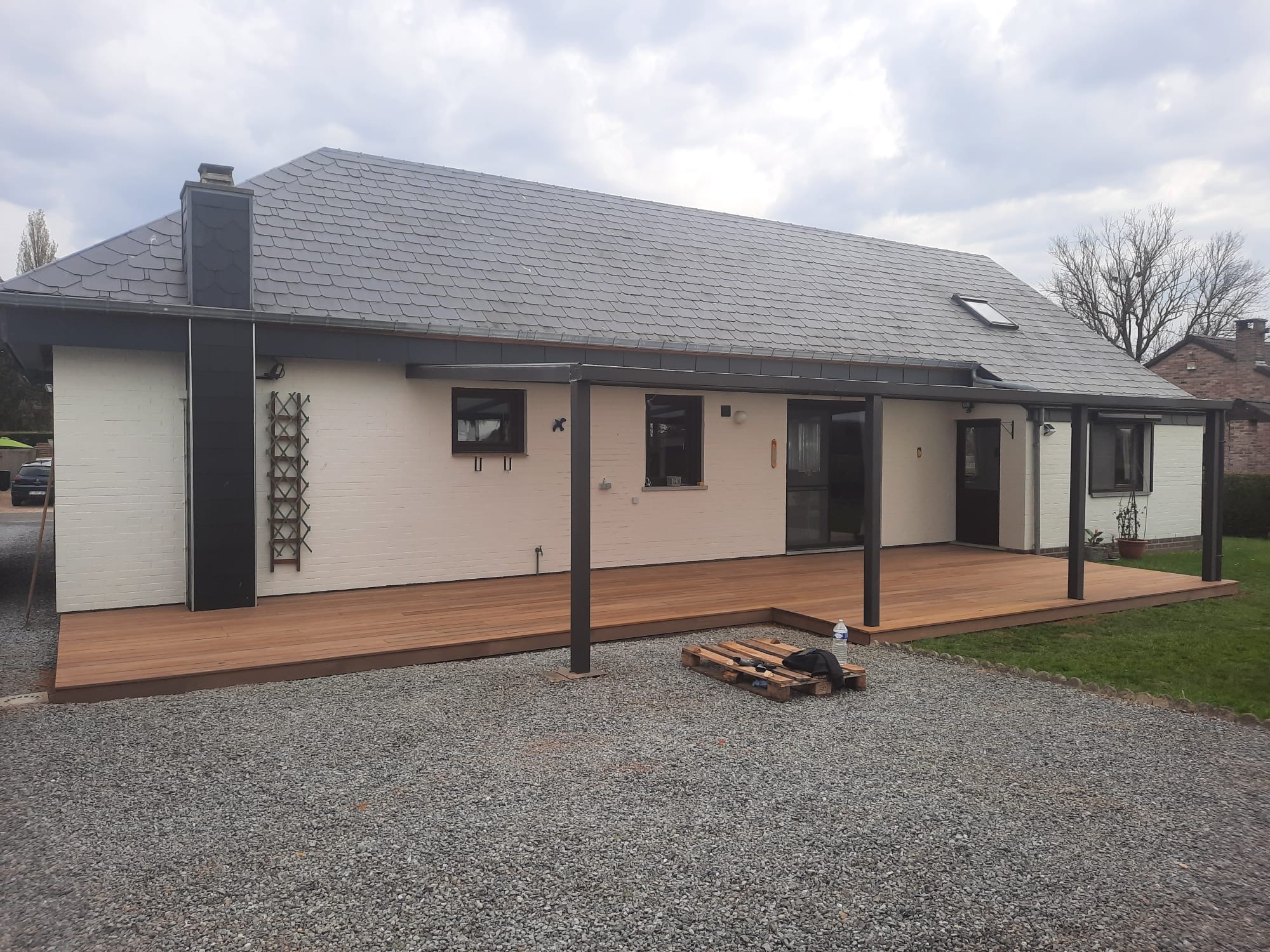 Amenagement exterieur en bois